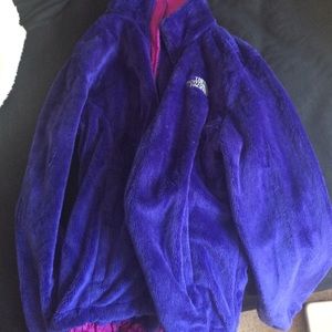 beautiful purple north face