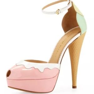 ISO charlotte olympia ice cream cone heel