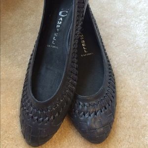 Jeffrey Campbell navy blue flats
