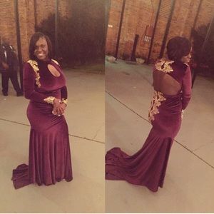 Customized Prom dress.