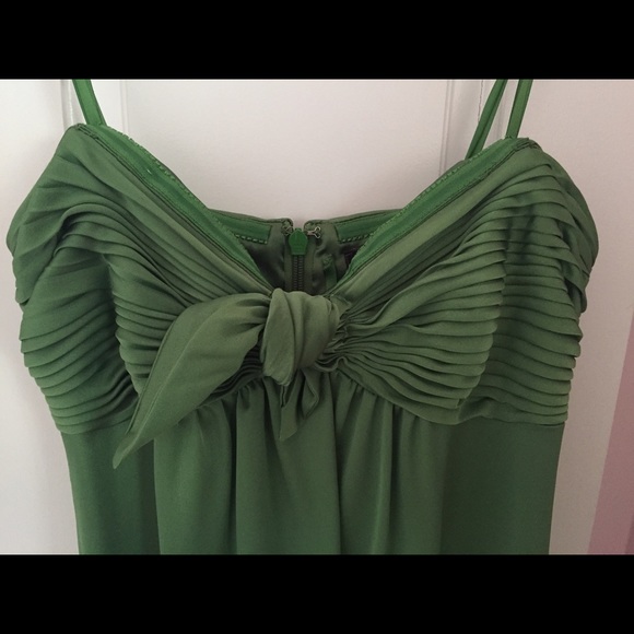 Green Gown Prom Evening Dress by BcbgMaxazria - Picture 3 of 4
