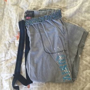 Victoria's Secret Pink sleep pants.