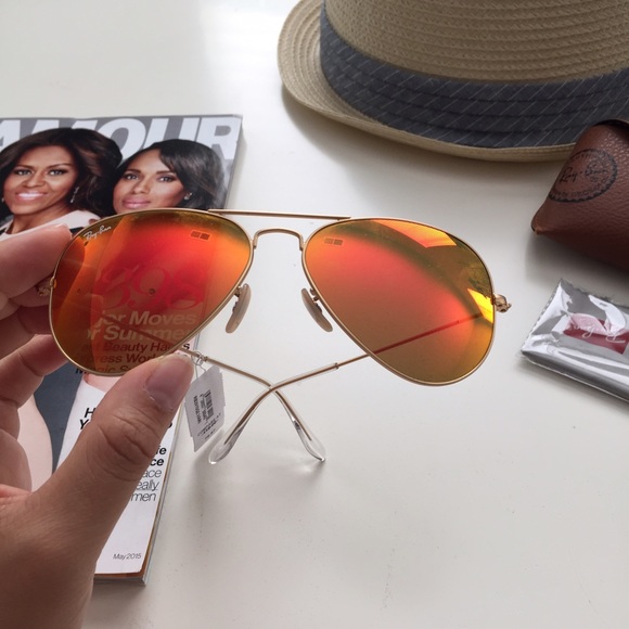 NWT Ray-ban mirrored sunglasses - Picture 2 of 2