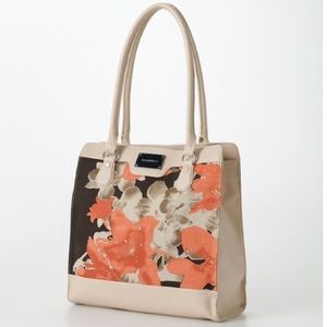 Floral print purse