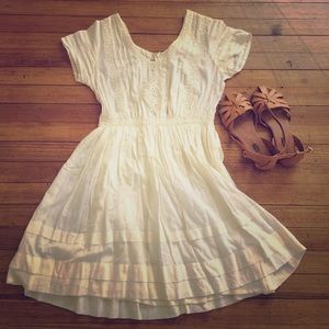 Cream Dress