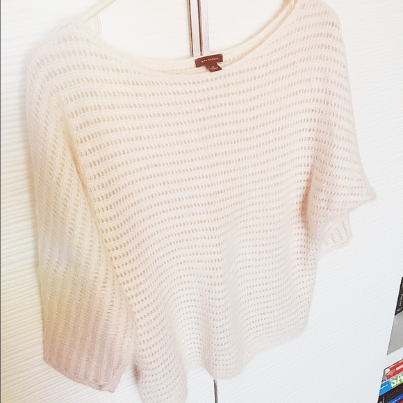 Ann Taylor pink fluffy sweater👚