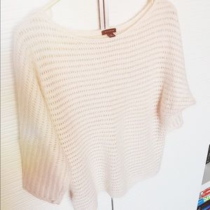 Ann Taylor pink fluffy sweater👚