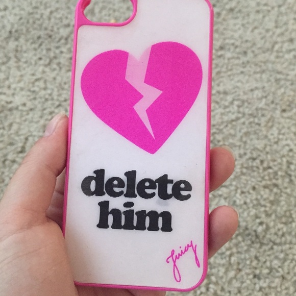 Juicy couture hologram 5/5s phone case