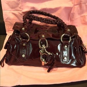 Burgundy Francesco Biasia Handbag