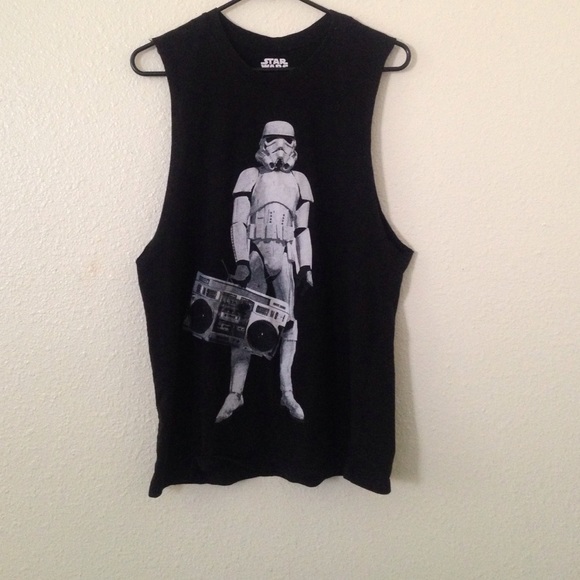 H&M Star Wars cut-off T-shirt