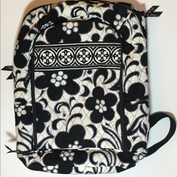 Vera Bradley Night and Day Laptop Backpack EUC