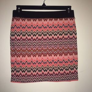 Reversible pink skirt