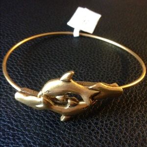 Alex and Ani Dolphin Wrap