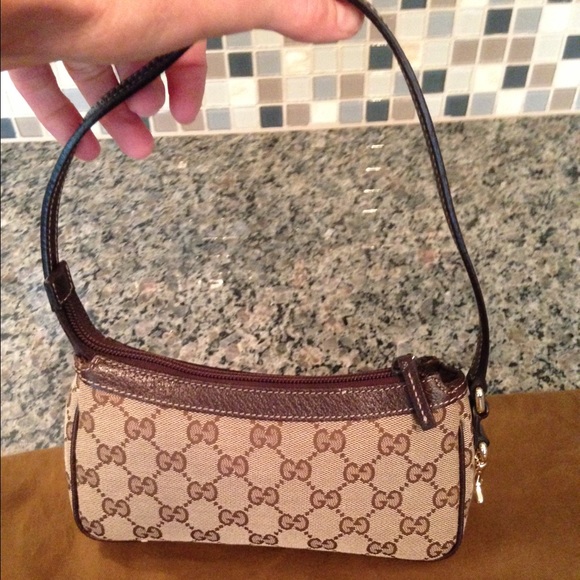 Authentic Gucci GG tote handbag purse