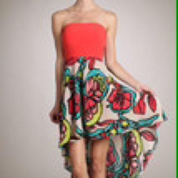 Tahitian gardens dress