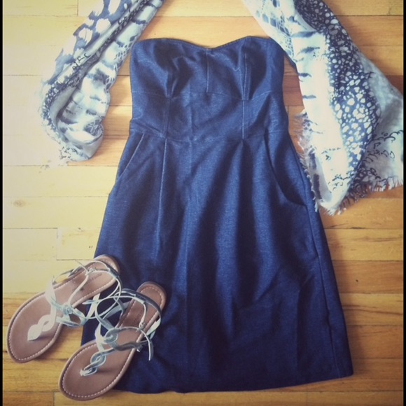 Denim tulip dress Denim tulip dress