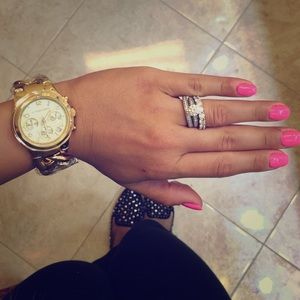 Michael KORS Gold twist watch
