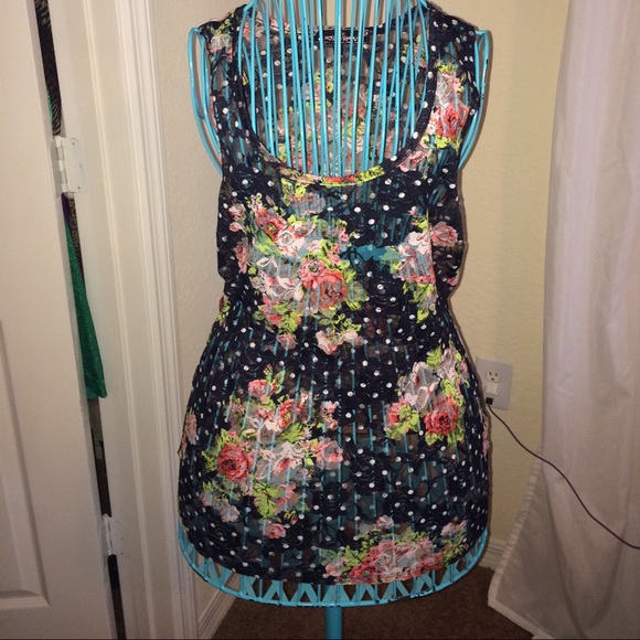 Floral tank top - Picture 4 of 4