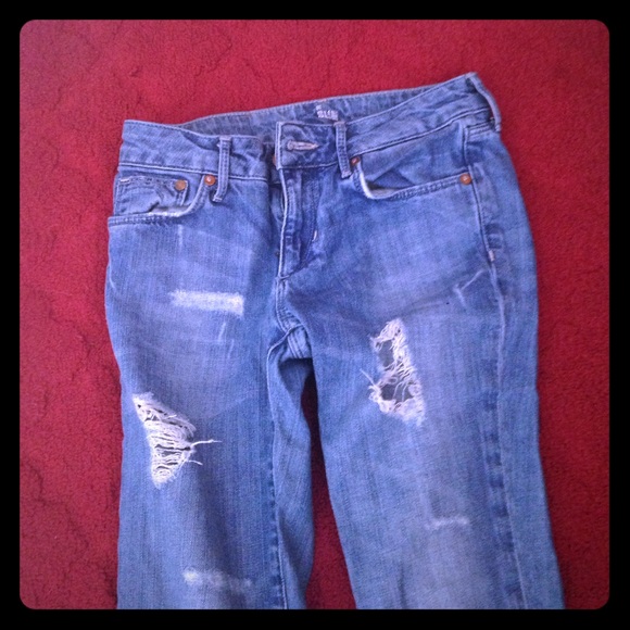 H&m destroyed jeans light in color slim fit skinny