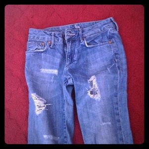 H&m destroyed jeans light in color slim fit skinny