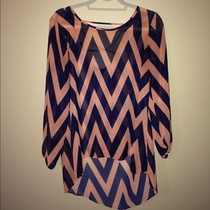 Signature Studio Chevron Shirt