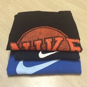 3 Nike TShirts