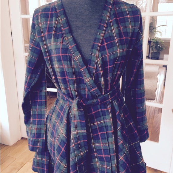 Plaid No Name Designer Dress