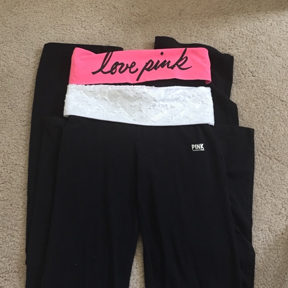 VS PINK YOGA PANT BUNDLE
