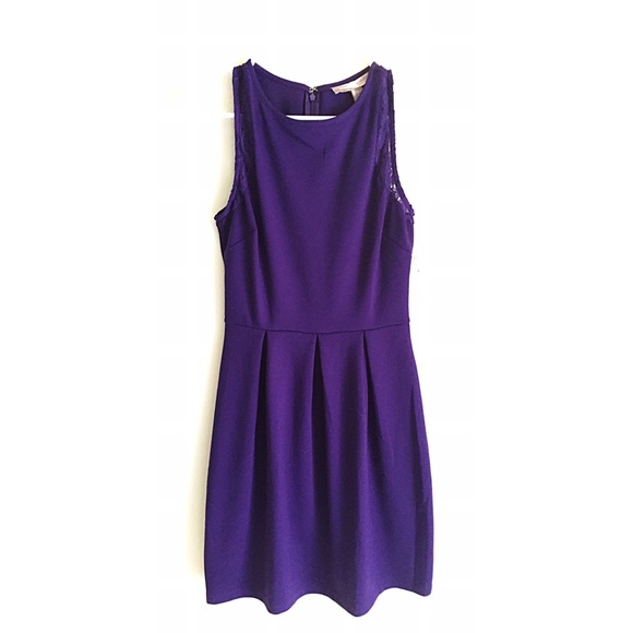 F21 Plum Cocktail Dress