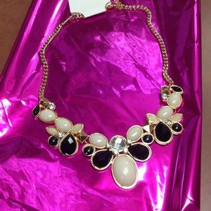 SOLD SOLD💲💲💲Necklace ivory and black new NWOT