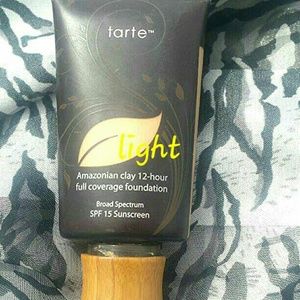 Tarte 12 hour full coverage foundation light