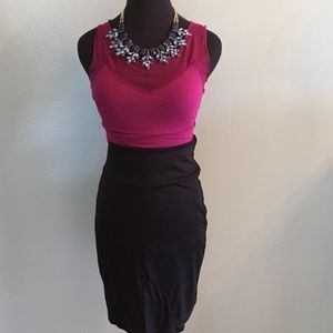 Perfect black stretch skirt