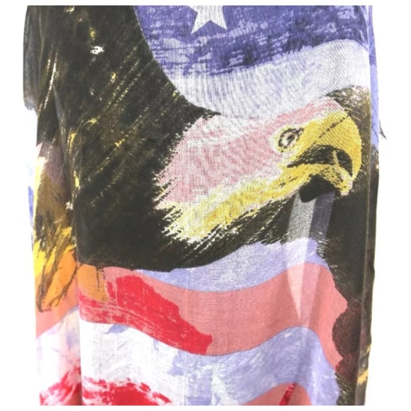 Eagle Stars Stripes Scarf - Picture 2 of 2