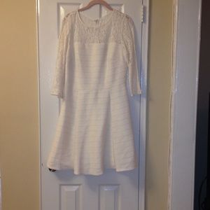 Ivory occasion dress