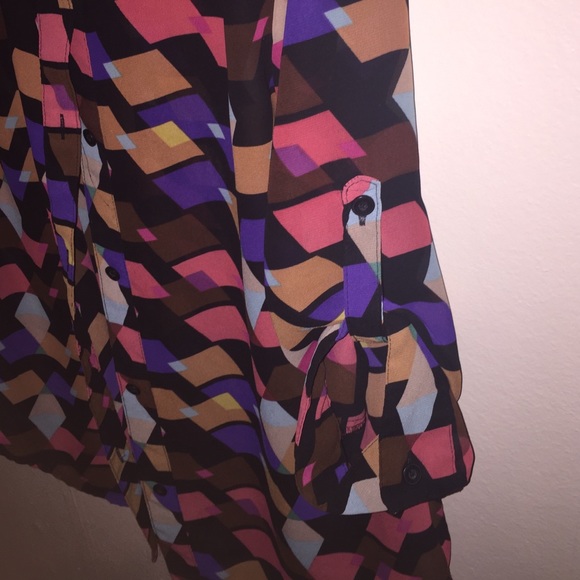 Printed pattern blouse - Picture 3 of 4