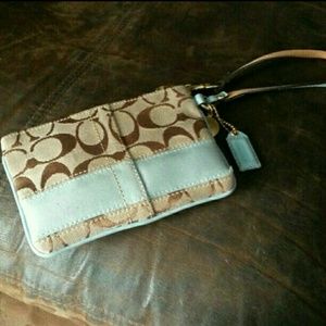 Coach wristlet