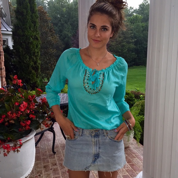 Boho Beaded Top