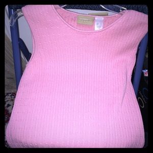 Liz Claiborne Ladies Pink Sleeveless lightweight