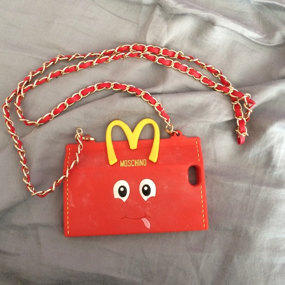 MOSCHINO Happy Meal iPhone5 Case w Removable Chain