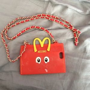 MOSCHINO Happy Meal iPhone5 Case w Removable Chain