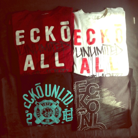 ❌ SOLD ❌ 🎉5 Men Ecko United Shirt 🎉