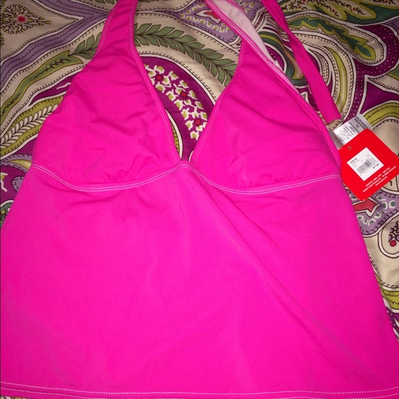 Isaac Mizrahi Swim Top