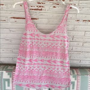 Victoria's Secret PINK low back tribal tank top!