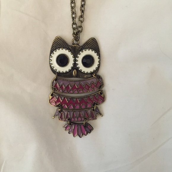 Owl chain necklace