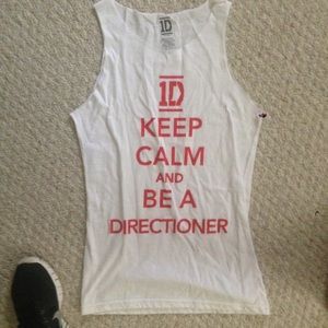 One Direction Tank Top Size M