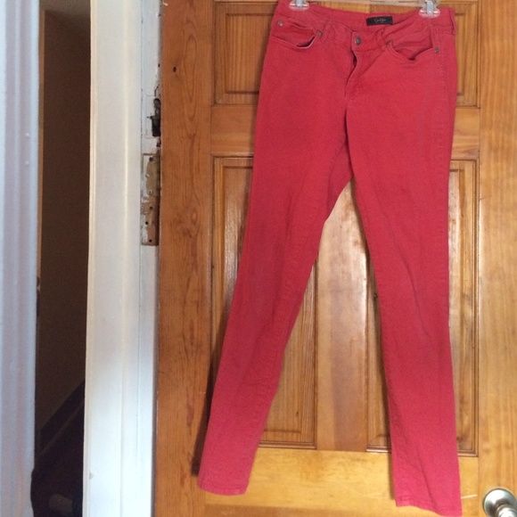 Red Jessica Simpson pants
