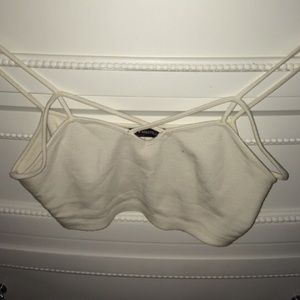 Brandy Melville criss cross bralette