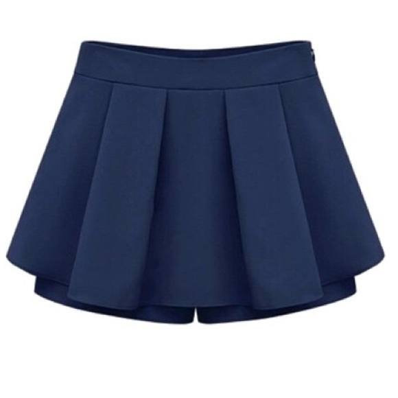 Navy Blue Skort