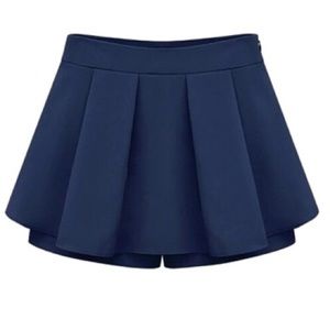Navy Blue Skort