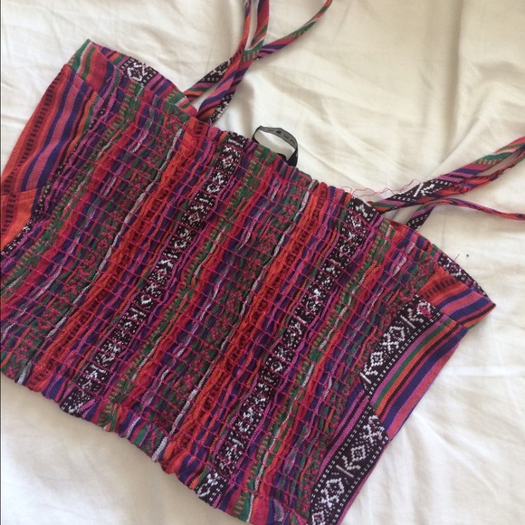 Tribal Crop Top. Perfect for summer 🌼 - Picture 2 of 2